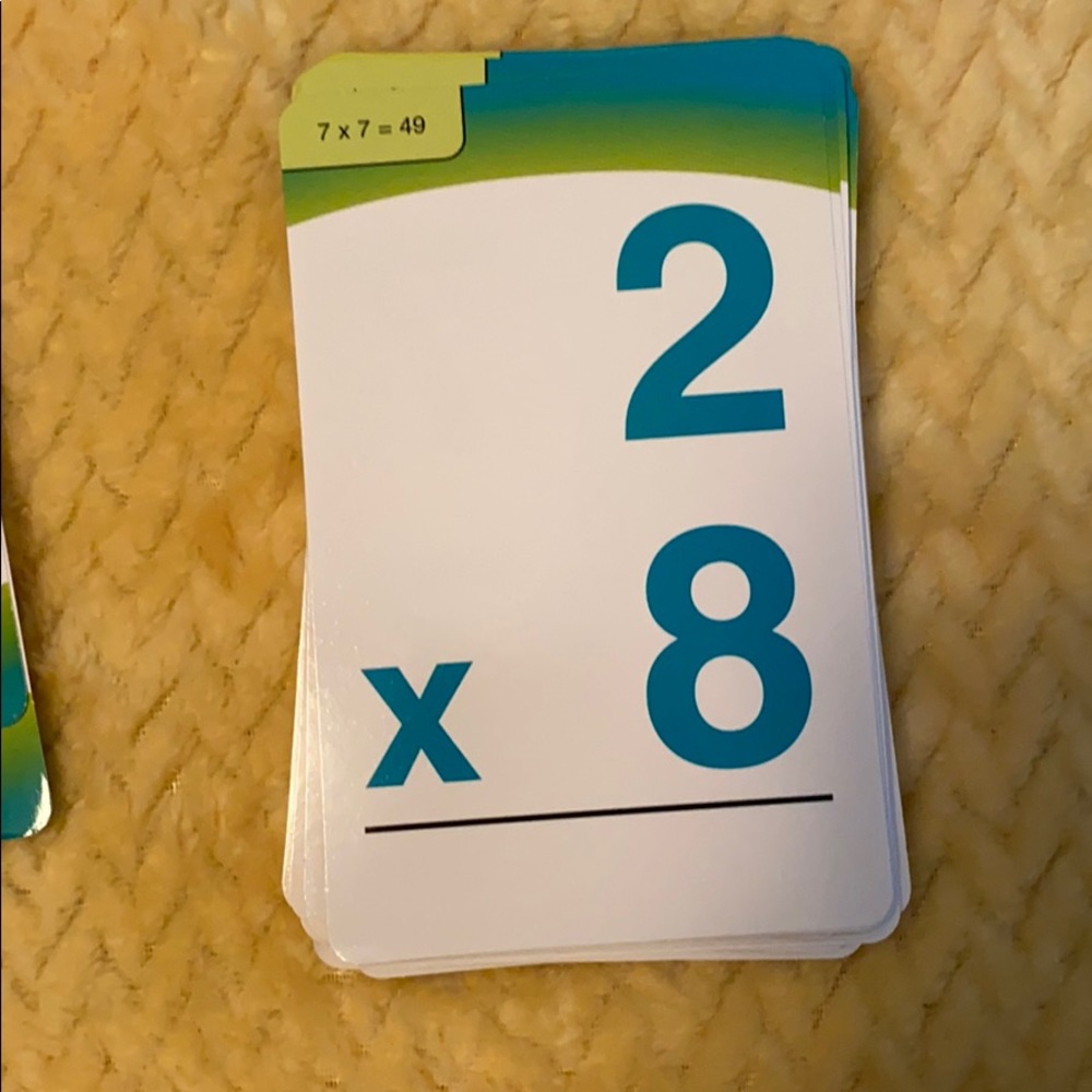 Math Flash Cards - Picture 5 of 10